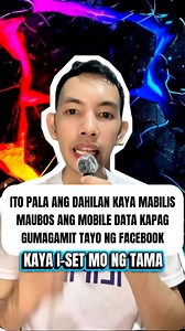 997K views · 7.9K reactions | Ito pala ang dahilan kaya mabilis maubos ang mobile data kapag gumagamit tayo ng facebook kaya i set mo ng tama #tips #tutorial #facebookturtorials #fbreels | Emer Tv | Facebook