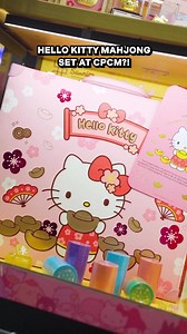 The viral Hello Kitty mahjong set is back at CPCM! 😍This gorgeous sakura-inspired mahjong set could be yours for just 325,680 tickets! 🌸 While stocks last. | Cow Play Cow Moo
