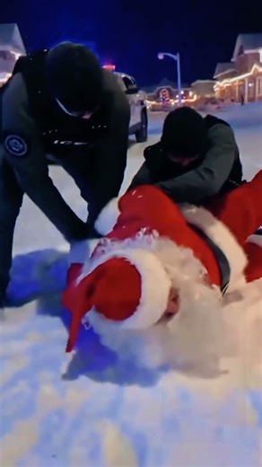 You're under arrest, Santa Claus! #viral #funny #funnyvideos #aiart #fy