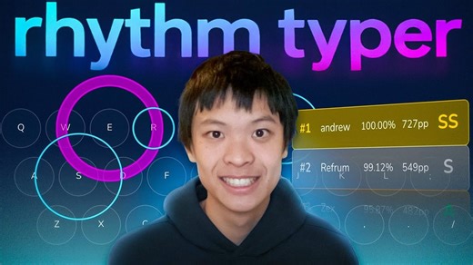 [授权中字] 我做了一款音游，用上了你的整个键盘 - Rhythm Typer