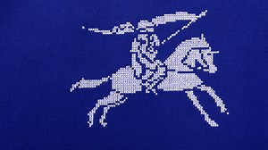 Ad of the Day: Burberry brings its knight to life with cross-stitch campaign