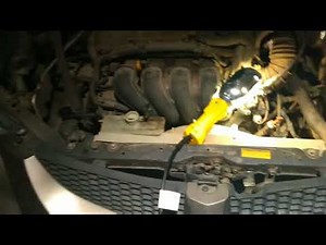 Flushing radiator Pontiac Vibe