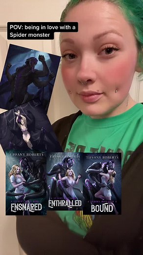 #ensnared #alienromancebooks #monsterromance #bookrecommendations #booktokfyp #foryou #booktokrecommendations #spidermonster