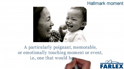 Hallmark moment