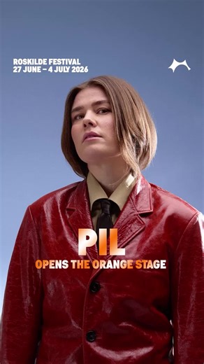 Danish Pop Star Pil to Open Orange Stage at Roskilde 2026