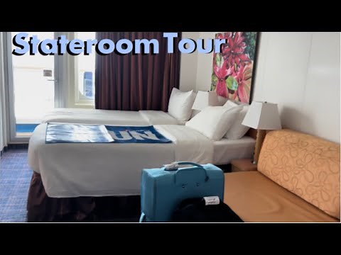 Carnival Magic Balcony Room Tour - Stateroom 9446 Portside