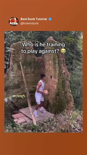 Best Dunk Tutorial | Idk but he’s knocking them down . Every hooper dreams of flying. But flight isn’t luck — it’s built through reps, pain, and precision. We... | Instagram