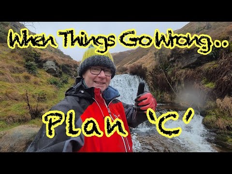 Plan C Wild Camp on Kinder Scout | Otimos Nomad x lite v2