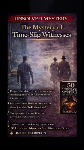 People Who Slipped Back in Time… Real or Illusion? ⏳ #TimeSlip #UnsolvedMystery #TimeTravel