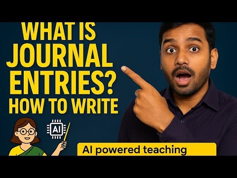 What is Journal Entry in Tamil | Simple Explanation + Easy Tips | AI Powered Teaching