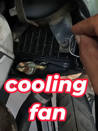Motorbike Cooling Fan Testing and Direct Connection Guide