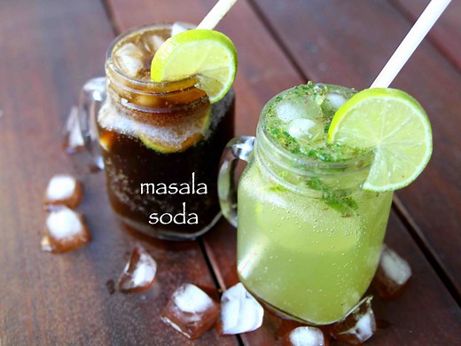 masala soda recipe | masala nimbu soda | masala coke recipe