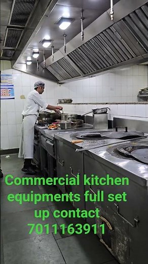 👉 Complete Commercial Kitchen Setup 🔥 | Hotel & Restaurant Kitchen Full Tour | Live Demo