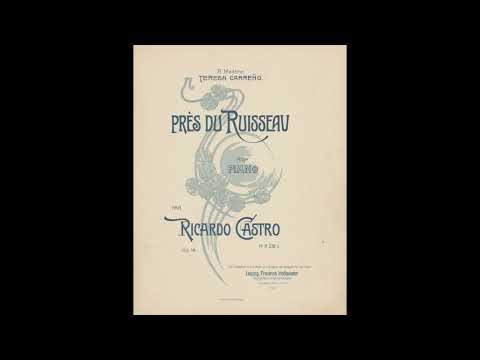 CASTRO, Ricardo - Près du ruisseau, Op. 16 - Eva Maria Zuk, piano.