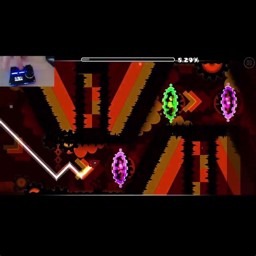Day 1 of playing cataclysm in geometry dash #shorts #gd #geometrydash