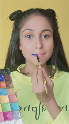 Lipstick Mixing 💋 colour Theory 🎨 #shorts #riyapaul