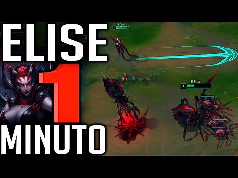 I'll explain ELISE in 1 MINUTE | League of Legends | GUIDE | SKILLS