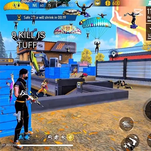 BR RANG 9 KILL IS TUFF ☠️