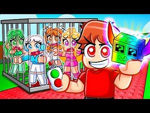 Using New Admin Panel To Steal Secret Lucky Blocks From MY CRAZY FAN GIRLS...