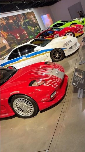 Inside the Fast & Furious Cars at Petersen Museum #FastAndFurious #PetersenMuseum #carculture