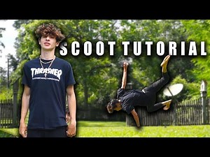 HOW TO SCOOT!? (tricking and parkour tutorial!)