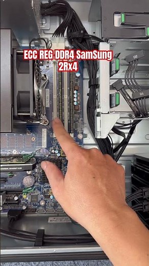 Samsung DDR4 ECC REG RAM 2Rx4 #workstationhighquality