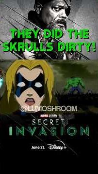 How the MCU WASTED the Skrulls #mcu #disney #avengers #doomsday #fyp