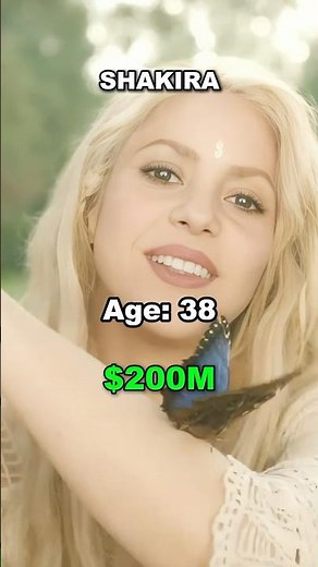The EVOLUTION of Shakira ❤️💸 #shakira #evolution