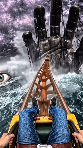 The Black Ocean Is Watching You… Endless Coaster Nightmare 🌊👁️🎢