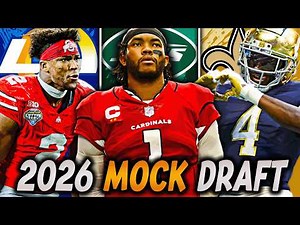 🔥2026 NFL Mock Draft With TRADES | Blockbuster Moves & First Round Chaos