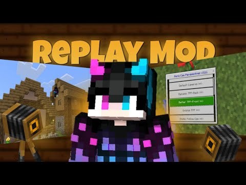 How to Make Replay and cinematic Shots✨ in Your Phone Minecraft || Ender mg