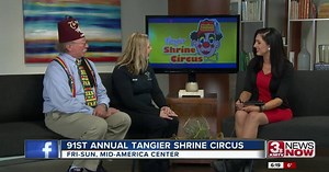 91st annual Tangier Shrine Circus coming to Council Bluffs