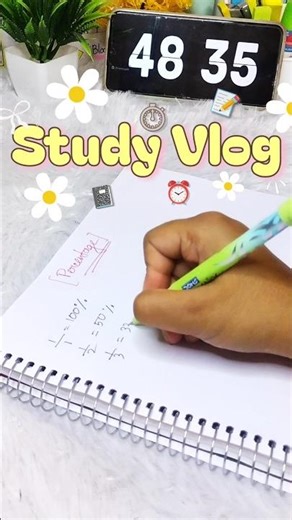 Study Vlog 📚 Study With Me✨ Pomodoro ⏰ #shorts #studyvlog #fyp #aesthetics #studywithme ‪@Mystudopia‬