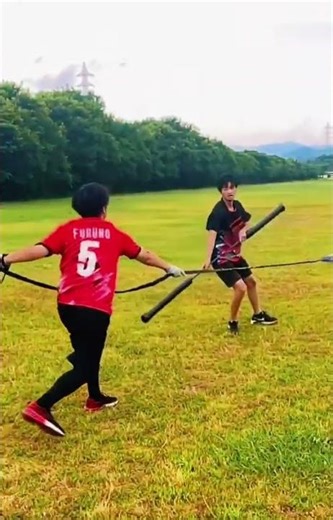 Meteor Hammer or Flail? Using a Weighted Ball & Rope with a Long Rod