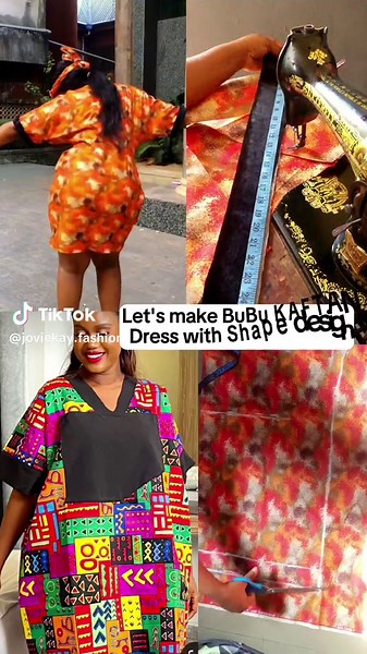 DIY Bubu Kaftan Dress Tutorial | Step-by-Step Instructions