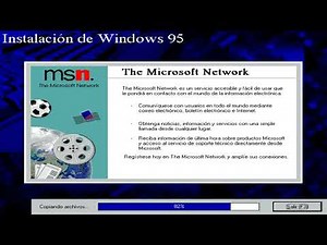 Como instalar Windows 95 y como ampliar la pantalla