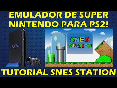 SNES Station - Super Nintendo Emulator for PlayStation 2! Complete PS2 Tutorial