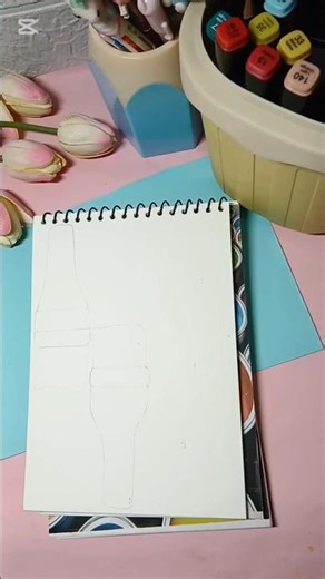 Notebook Front Page Design #notebookideas #titleart #shortvideo