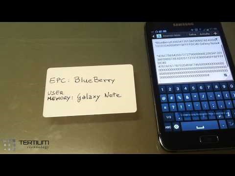 BlueBerry: RFID keyboard emulation in ASCII code