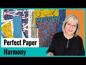 Building a paper color palette for my new collage