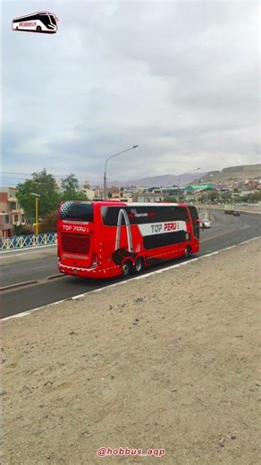 Top Perú ADM | Marcopolo G7 Paradiso 1800 DD #busologia #scania #tacna #ilo #mollendo #camana #lima