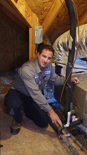 HVAC Maintenance Condensate Line Insulation