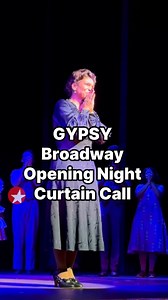 🤩 Here she is, world! Here’s GYPSY! Watch as Audra McDonald, Danny Burstein, Joy Woods and company take their bows on the musical revival’s opening night. For seats to GYPSY, visit Broadway.com 🌹 #gypsy #broadway #audramcdonald #musicaltheatre #curtaincall #musicaltheatre #openingnight | Broadway.com