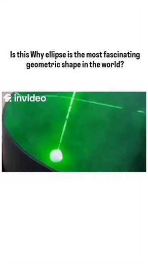 how stuff performs on Instagram: "The ellipse is often considered the most fascinating geometric shape because it beautifully combines simplicity with profound significance in nature, science, and art. Unlike a circle, which has a single center, an ellipse has two foci, and this unique property governs its elegant structure and behavior. From the orbits of planets and comets in space to the design of whispering galleries and architectural wonders, ellipses appear everywhere, connecting geometry 