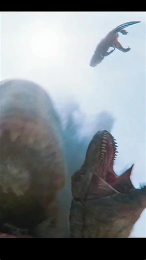 Mejor escena de dinosaurios 🔥 ¿mejor que Jurassic Park o Jurassic World? 🦈 Meg 2: La Fosa | Megalodón | Tiburón gigante | Gran tiburón vs dinosaurios | T-Rex | Tyrannosaurus rex En esta secuela llena de acción de The Meg, un equipo de científicos se aventura a las profundidades de la Fosa de las Marianas, solo para encontrarse con colosales tiburones prehistóricos y otras amenazas mortales. Cuando una imprudente operación minera desata el caos, la tripulación debe luchar por sobrevivir contra 