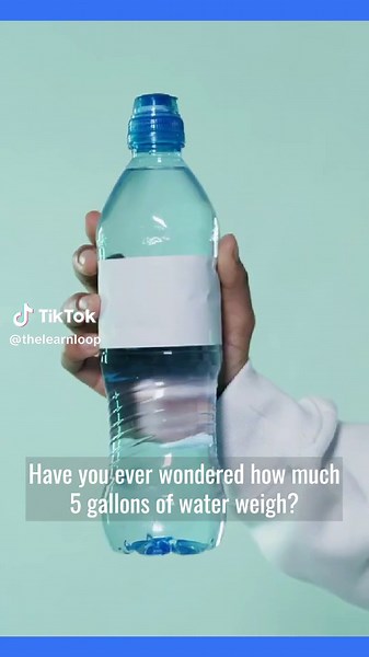 Ever wondered how much 5 gallons of water weigh? This video will provide insights into the weight and conversion factors involved. #water_weight #gallons #conversion #education