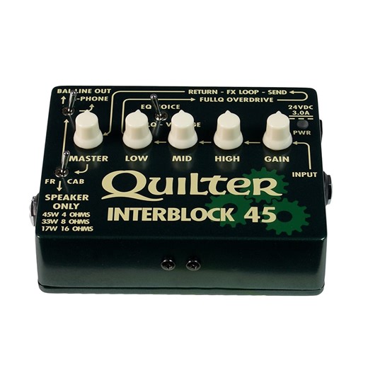 Quilter InterBlock 45 45-Watt Guitar Head Pedal | Reverb