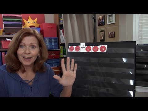 Preschool Math Mini-Lesson: Easy Addition with Buttons (A Peek at Denise’s Year-Round Curriculum)