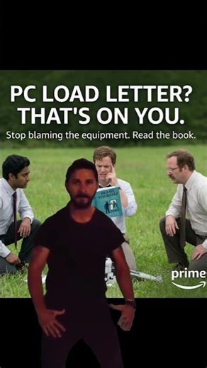 "PC LOAD LETTER" isn't the problem. Your reaction is. 🖨️💥