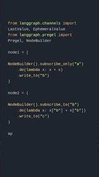 LangGraph Pregel Node Channels - Part 3/5